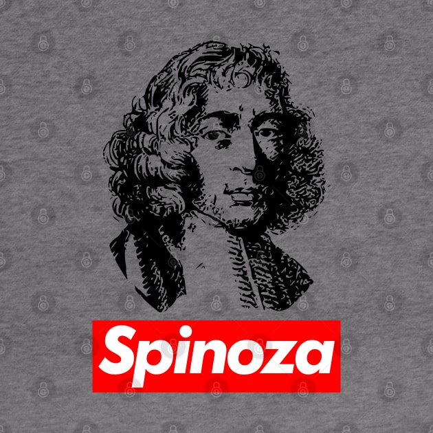 Baruch Spinoza Philosopher Swag Design by DankFutura